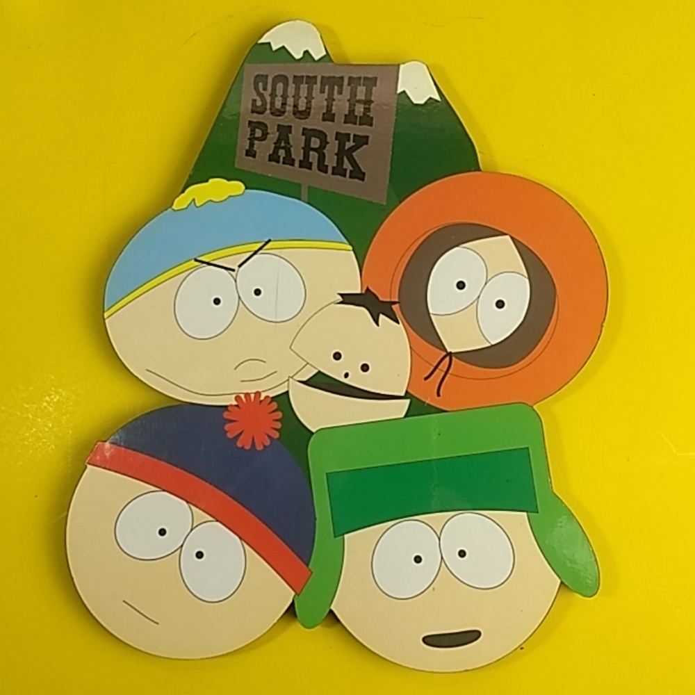 South Park VTG 2003 wooden logo wall art
